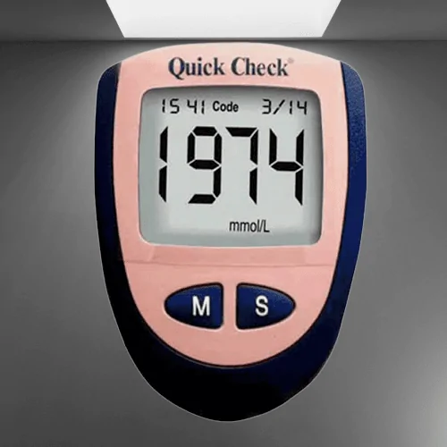 Quick Check Blood Glucose Meter