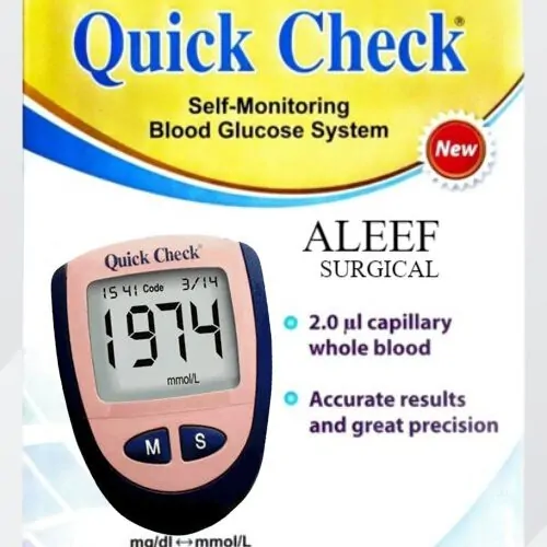 Quick Check Blood Glucose Meter