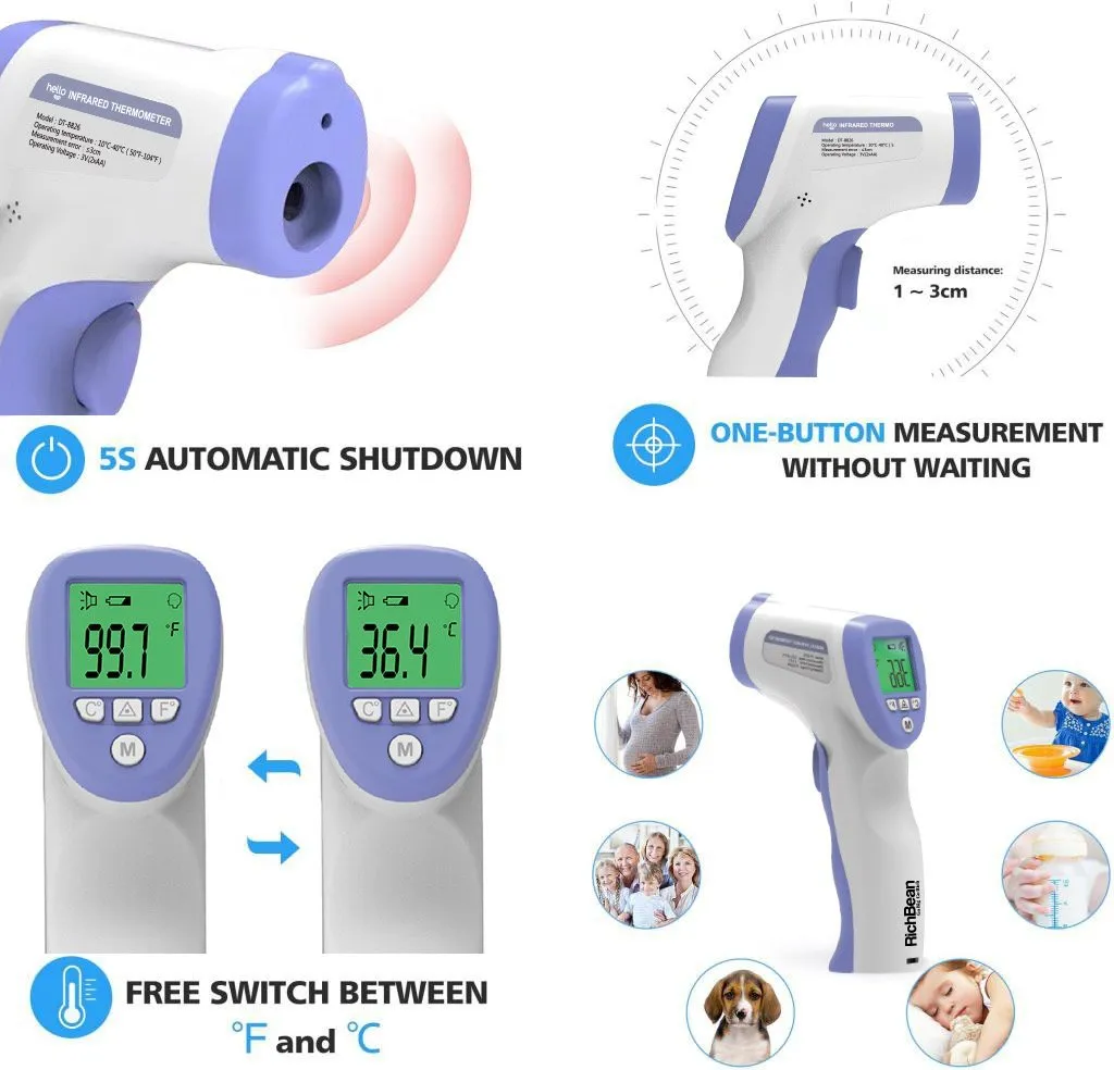 Non-Contact Infrared Thermometer DT-8826