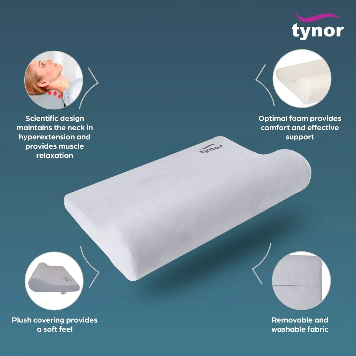 Tynor Cervical Pillow Regular B 08
